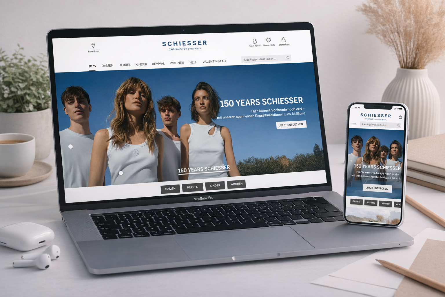 Schiesser Online-Shop – schiesser.com